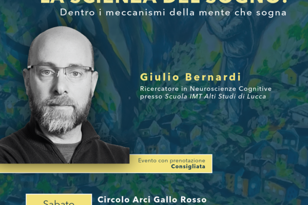 Locandina di “La scienza del sogno: dentro i meccanismi della mente che sogna”