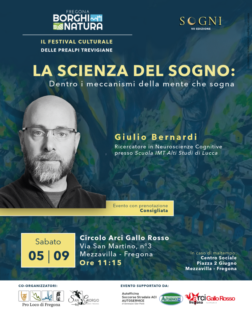 Locandina di “La scienza del sogno: dentro i meccanismi della mente che sogna”